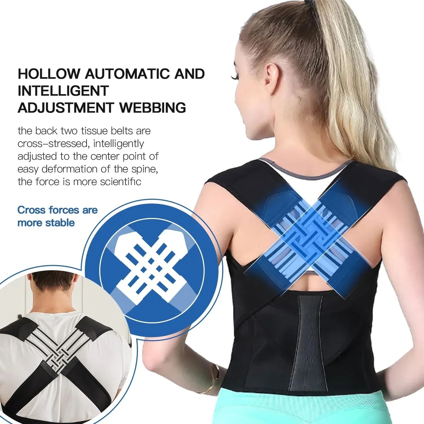 ZELOX™-Posture Corrector Brace for Men and Women